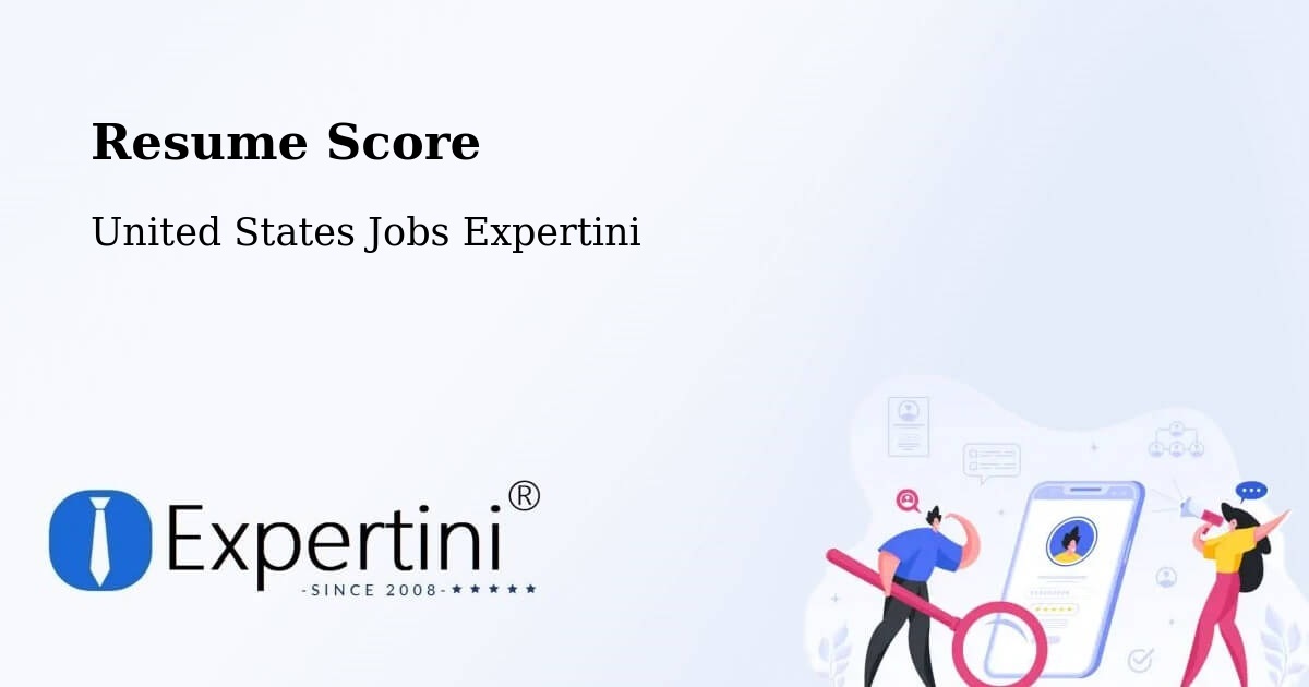 Resume Score - United States Jobs Expertini