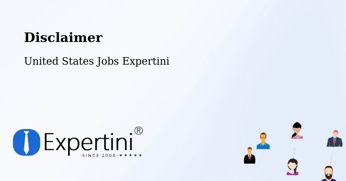 Disclaimer – Tempe - United States Jobs Expertini